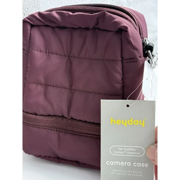 NWT Heyday‎ Camera Case For Fujifilm Instax Cameras & Storage 6.75 x 5 x 3.5