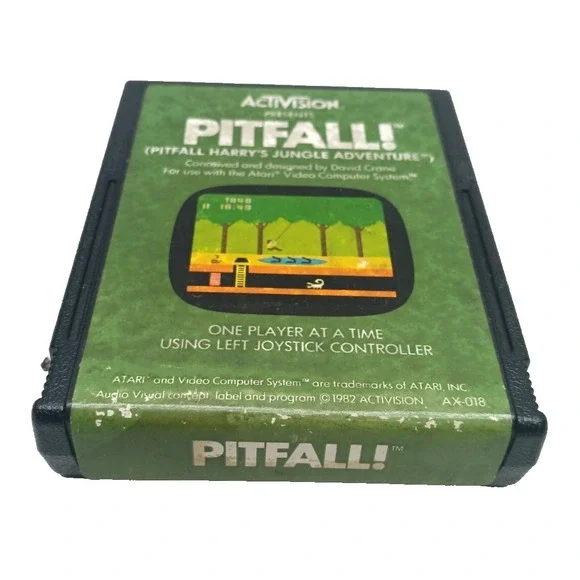 Pitfall (Atari 2600, VCS, 2600+, 7800, Activision, 1982)