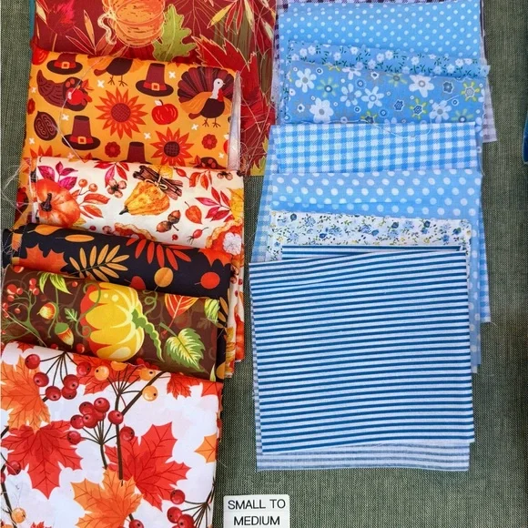 Colorful Dog Bandana Set