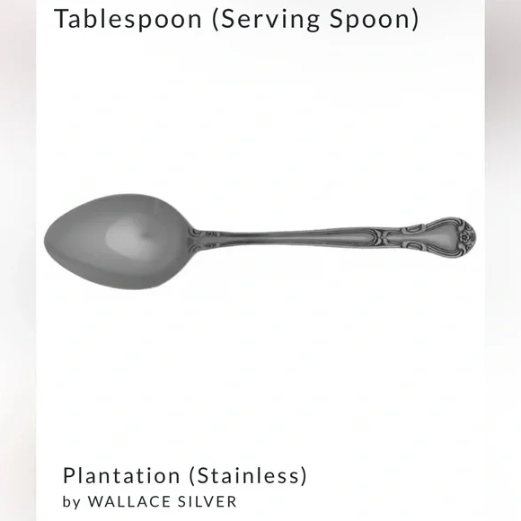 Plantation by Wallace Stainless Serving Spoon