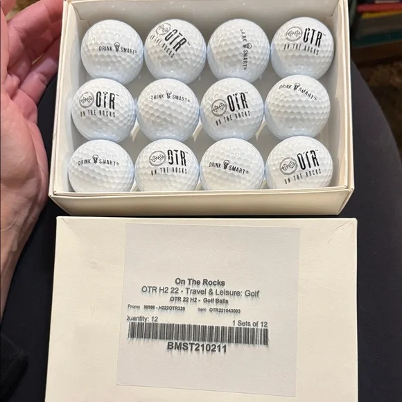 NWT - On the Rocks - Golf Balls