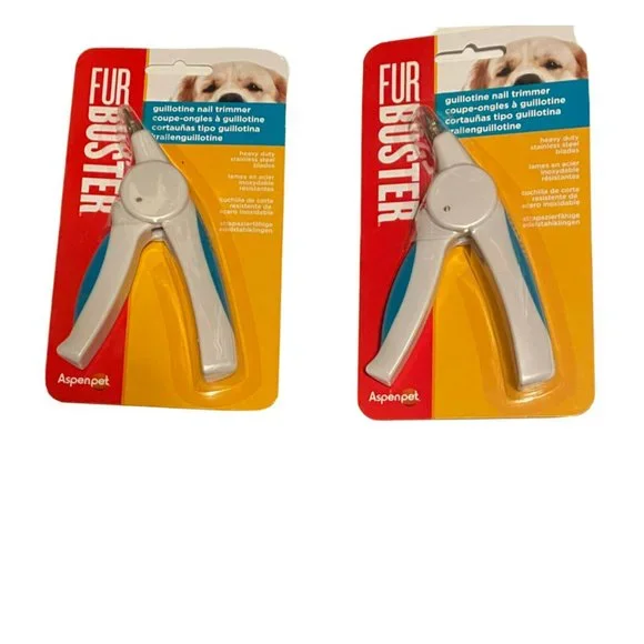 Lot of 2 Furbuster Guillotone Nail Trimmers Aspenpet