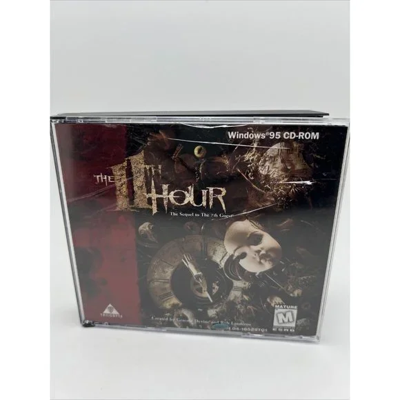 The 11th Hour: The Sequel to the 7th Guest (PC 1999, 4 Discs) Trilobyte, CD32