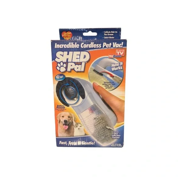 Mountain Top Industries Shed Pal Cordless PetVac Mess-Free Control Shedd…