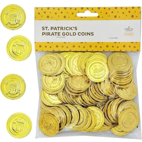 St. Patrick's Pirate Gold Coins