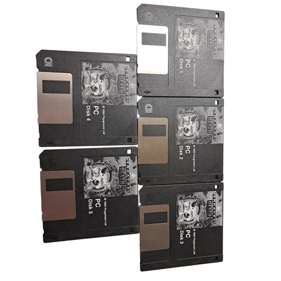 Theatre of Death by Psygnosis - PC GAME - 3.5 Disks 1994 not‎ testes