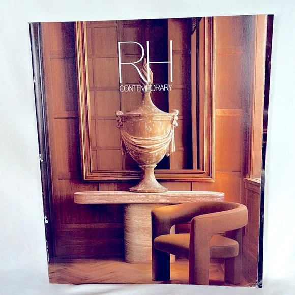 New Restoration Hardware Contemporary Catalog Magazine 2022