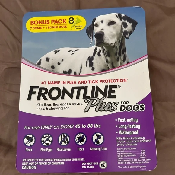 Frontline plus for dogs