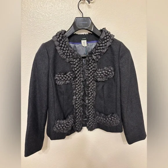 J.Crew Gray Wool blazer