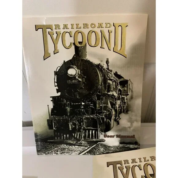 Railroad Tycoon II Gold Edition PC / Computer Big Box‎ Game