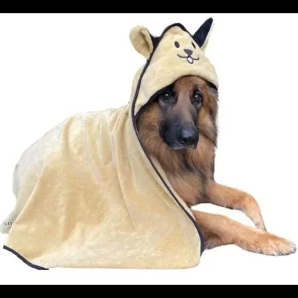 NWT Canine Commerce The Dante Towel - Cotton XXL Dog Towel FREE GIFT WRAP