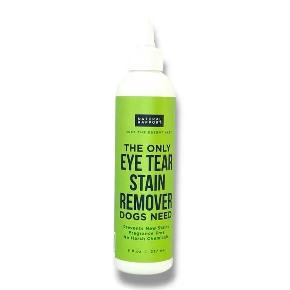 Natural Rapport Tear Stain Remover - The Only Eye Tear Stain Remover Dogs Need