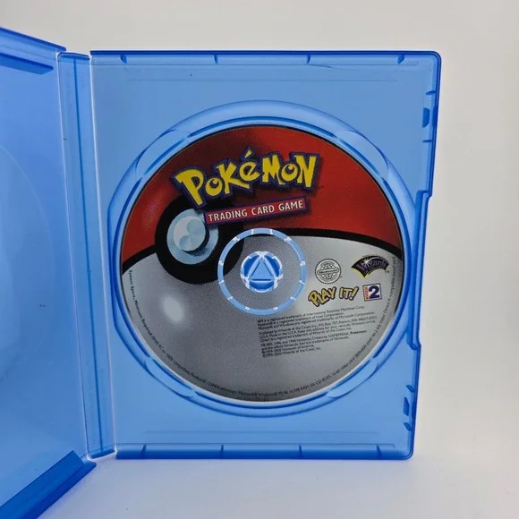 Pokemon Trading Card‎ Game PC CD Rom Windows 98 2000 Play It! Version 2