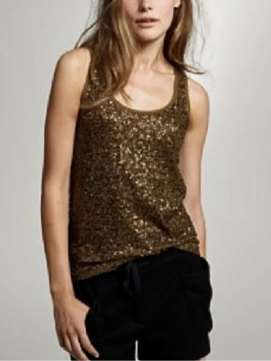 NWOT J. Crew Sequin Tank Top