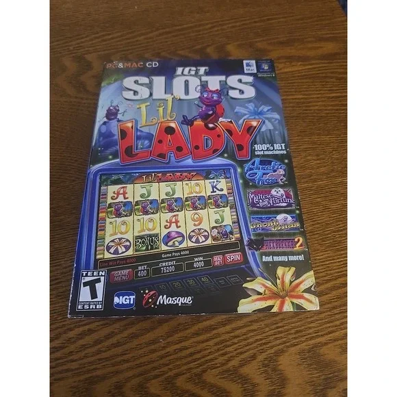IGT Slots Lil' Lady PC Video Game