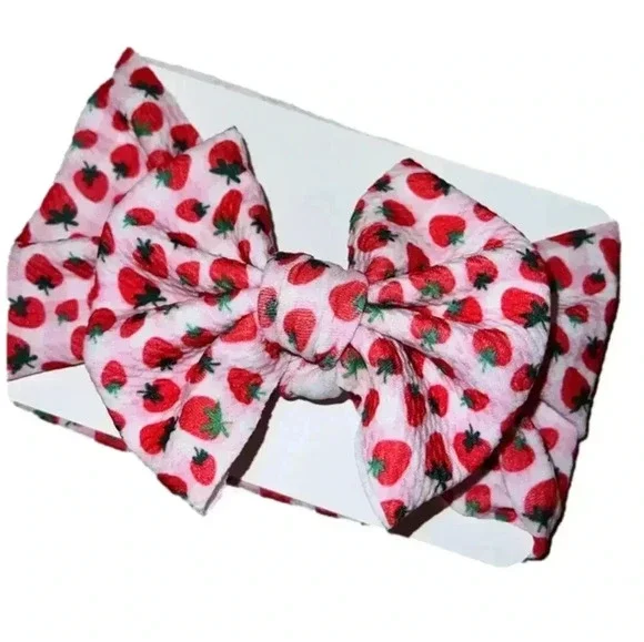Lauren’s Handcrafted Baby Headwrap 🍓