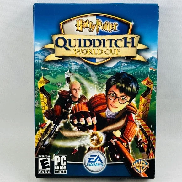 Harry Potter Quidditch World Cup PC CD-ROM Game 2003 EA Games New Sealed