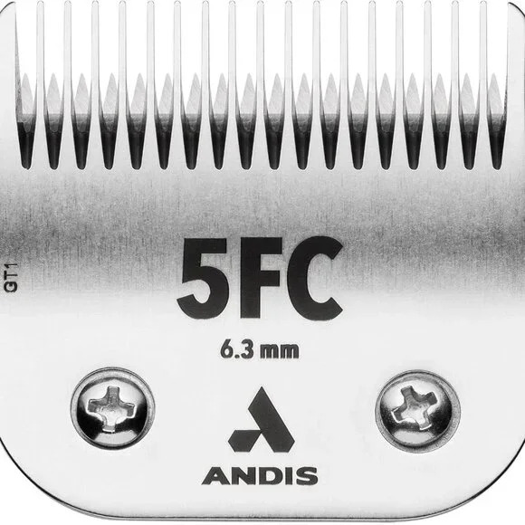 Andis 5FC CeramicEDGE Carbon-Infused Steel Pet Clipper Blade 72635