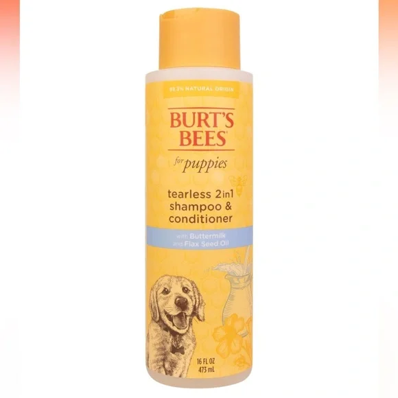 🎄 Burt's Bees for Puppies 2 in 1 tearless shampoo and conditioner NEW