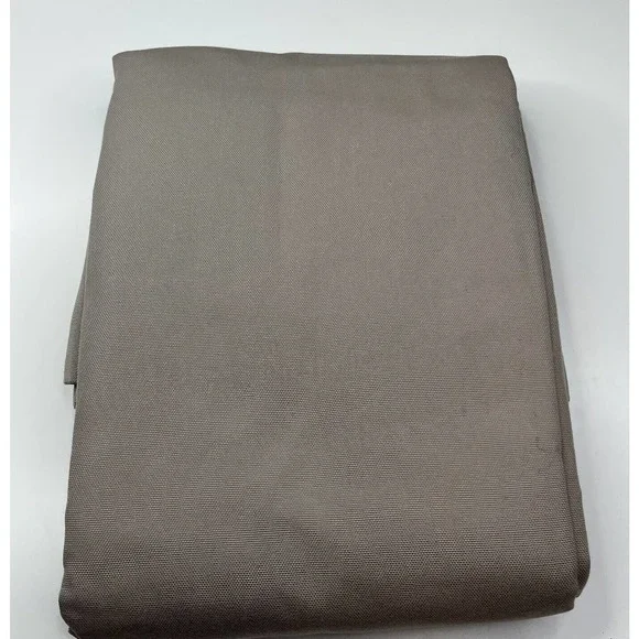 NWT RH Perennials Restoration Hardware Indoor Drapery Curtains Rod Pocket Tan