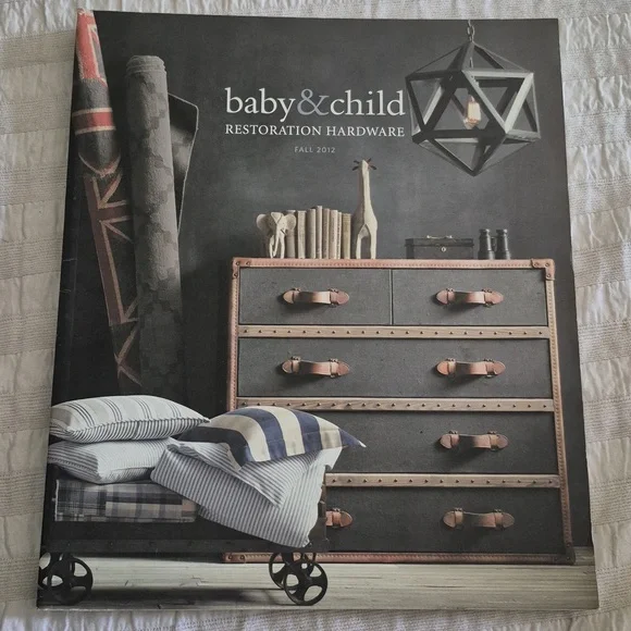 RESTORATION HARDWARE 2012 Source Books Baby & Child Nursery Furniture Catalog