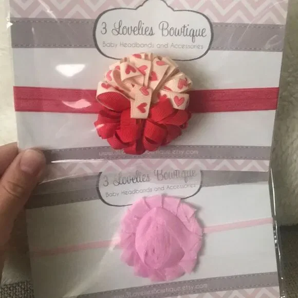 Brand New 2 Baby Girl Headbands