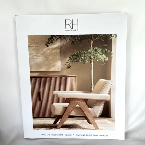 Brand New Restoration Hardware RH Fall 23 Interior Furniture Magazine 600 Pages