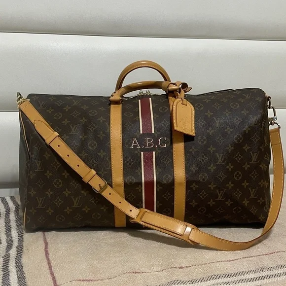 Louis Vuitton Monogram Keepall Bandouliere 55