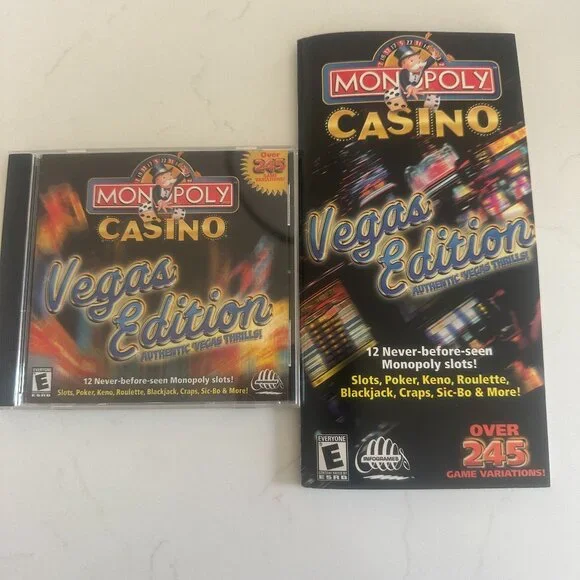2 for $10 🎁Monopoly Casino: Vegas Edition CD-Rom