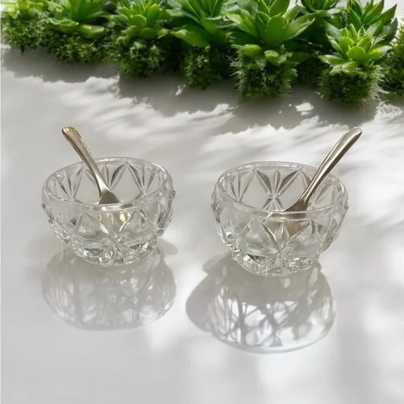 Restoration Hardware Serveware Salt Set with Elegant Bowls