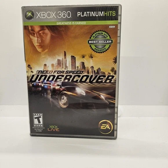 Need for‎ Speed Undercover Xbox 360 Platinum Hits Complete EA Racing Game