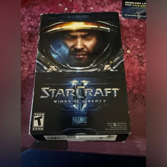 Star Craft II - Wings of Liberty Windows/Mac PC Game Software - Complete