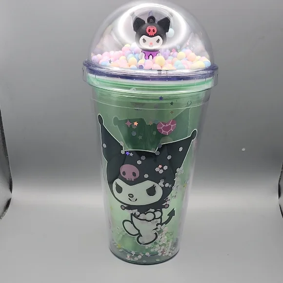 Kuromi Tumbler with Dome Lid