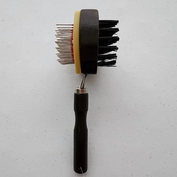 Paws-N-Claws Double Sided Grooming Pet Brush Dog Cleaning Comb.