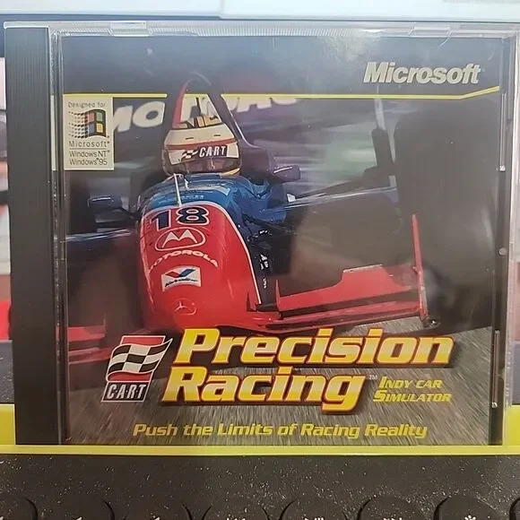 Precision Racing Indy Car Simulator Win 95 PC Game Disc