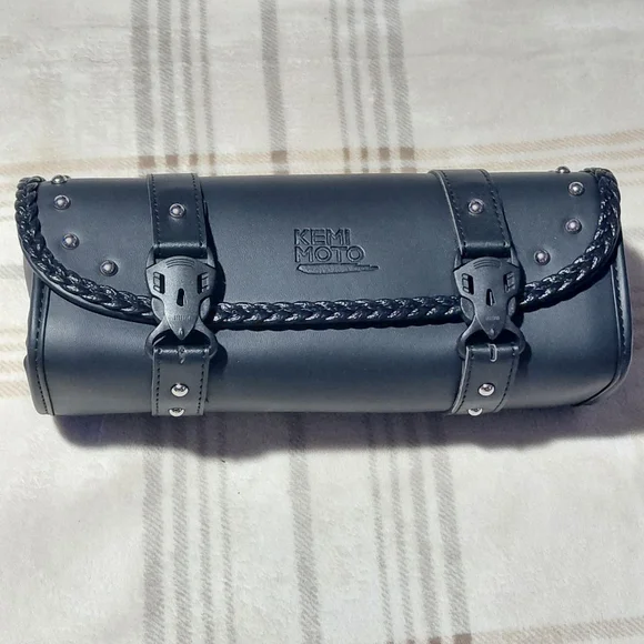 Kemi Moto Black Motorcycle Tool Bag