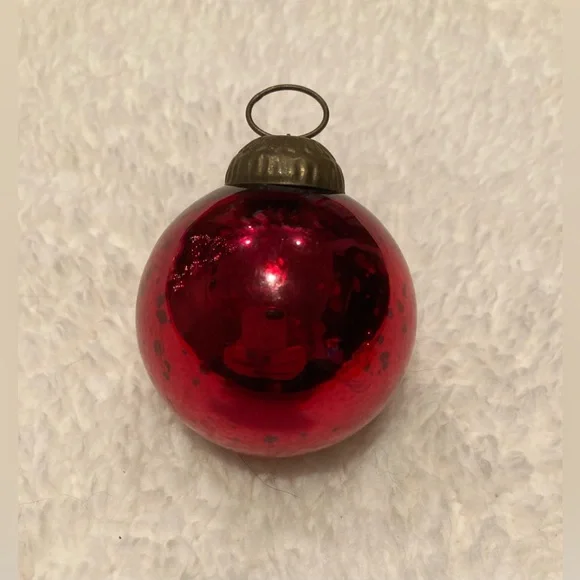 Restoration Hardware Mercury Glass Ornament ￼