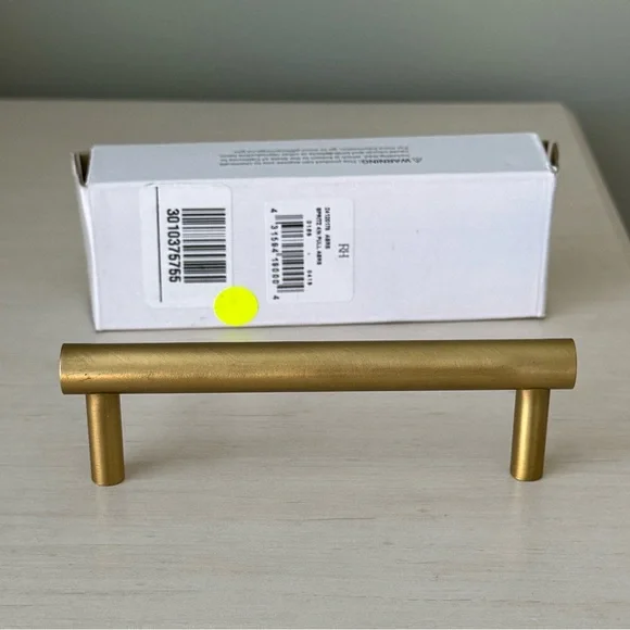 Restoration Hardware Spritz Pull 4 Inch Aged Brass