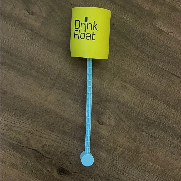Drink Float Yellow and Blue Party Cup Holder