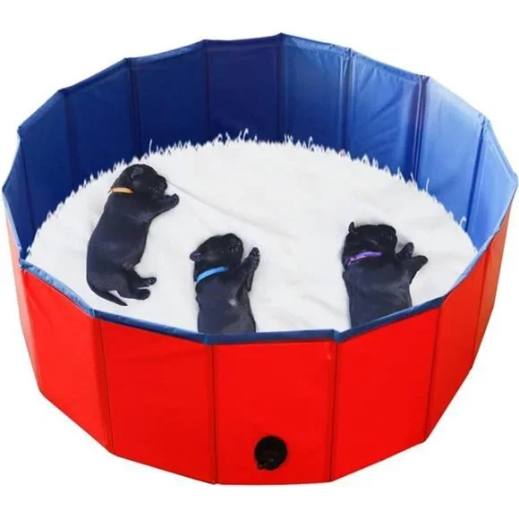Whelping Pool Whelping Box Portable Foldable Leakproof Swimming Tub