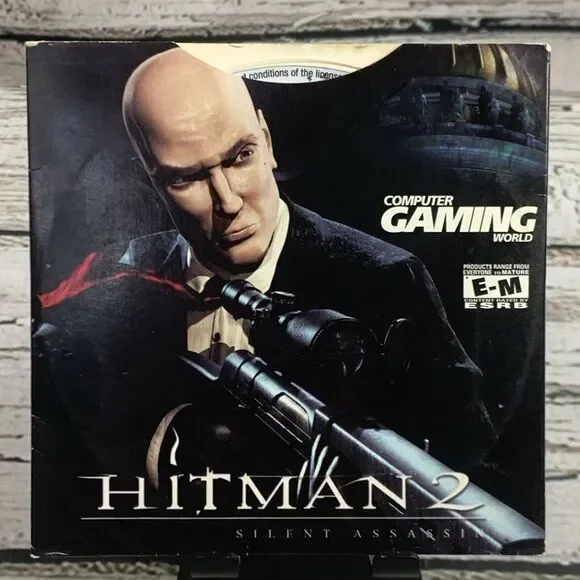 Computer Gaming World Demo Disc PC CD ROM #219 Oct 2002 Hitman 2 Silent Assassin