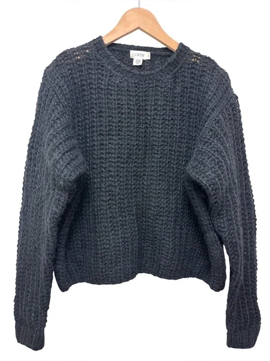 J. Crew Loose Knit Wool Blend Sweater