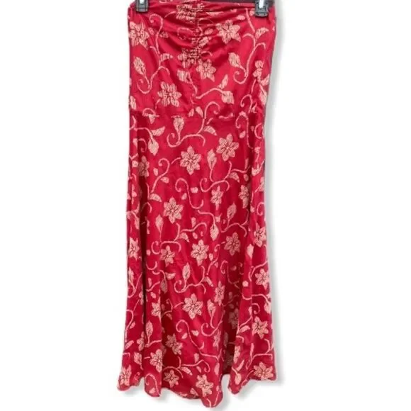 J. Crew‎ Floral Strapless Dress