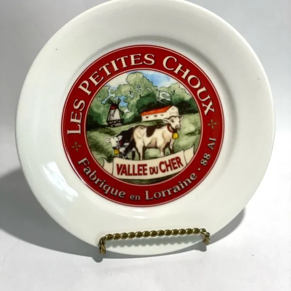 Vintage Restoration Hardware FRENCH Farmhouse appetizer lunch plates set of 4