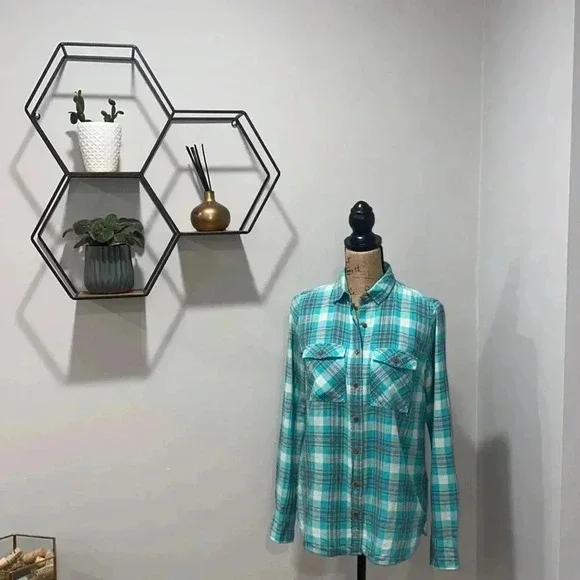 J. Crew Plaid Button Up