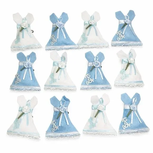 It’s a Boy Baby Shower Pins Recuerdos Felt Dress Corsage 12pc