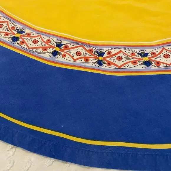 Williams Sonoma Round Tablecloth 70