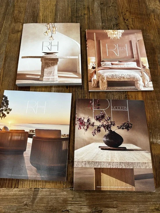Modern Catalog Bundle - Brown/Tan Covers set of 4