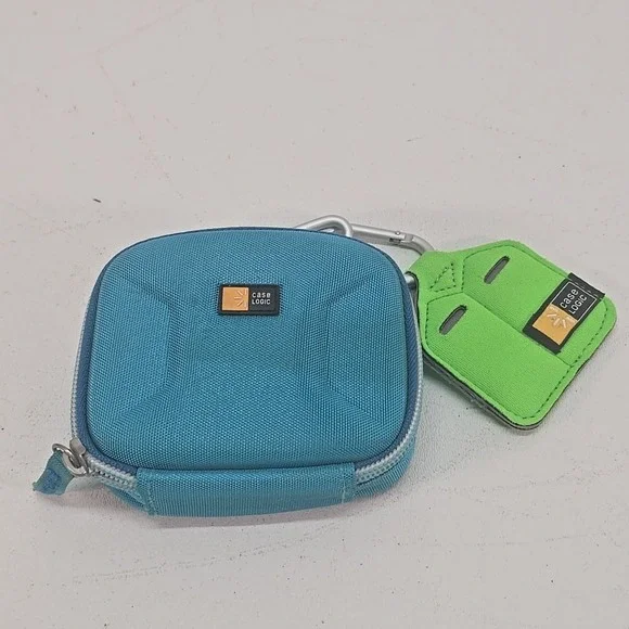 Case Logic QPB-201 Blue Soft Camera Case Pouch - NWOT - Fits 4