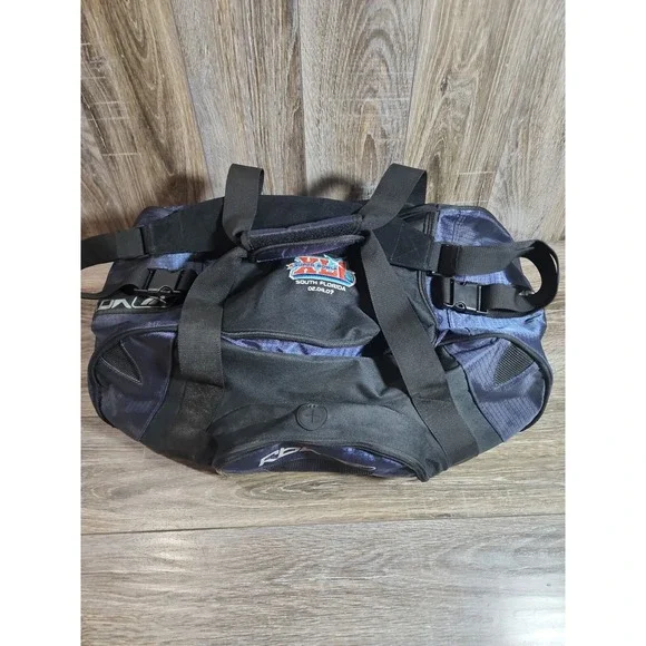 2007‎ Super Bowl Colts V Bears XLI Duffel Bag NFL Reebok Orange Blue